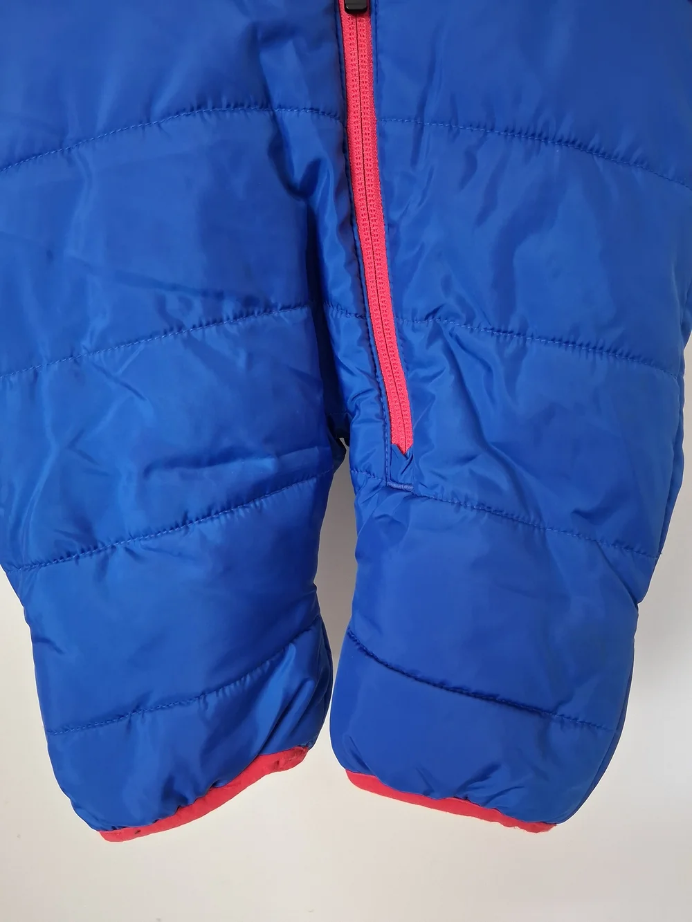 Nike Kids Blue and Navy Insulated One-Piece Snowsuit